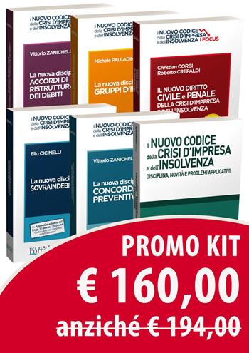 Kit Codice crisi d'impresa-Focus - Elio Ciccinelli, Vittorio Zanichelli, Michele Palladino - Libro Neldiritto Editore 2019 | Libraccio.it