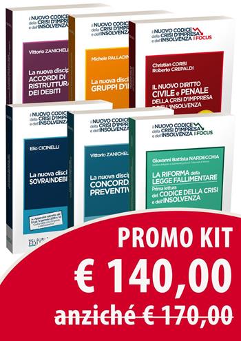 Kit Codice crisi d'impresa minor-Focus - Elio Ciccinelli, Vittorio Zanichelli, Michele Palladino - Libro Neldiritto Editore 2019 | Libraccio.it