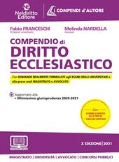 Compendio di diritto ecclesiastico 2021