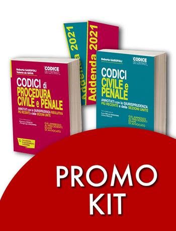 Kit codici contrasti esame avvocato 2021: Codice dei contrasti di procedura civile e procedura penale-Codice dei Contrasti Civile e Penale. Con addenda 2021  - Libro Neldiritto Editore 2021 | Libraccio.it