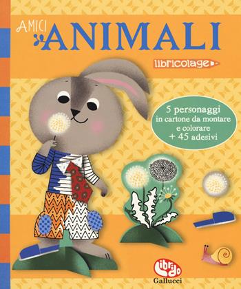 Amici animali. Con adesivi. Ediz. a colori - Géraldine Cosneau - Libro Librido Gallucci 2018 | Libraccio.it