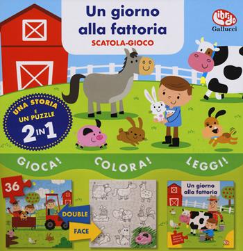 Un giorno alla fattoria. Scatola gioco. Ediz. a colori. Con puzzle - Danielle Patenaude, Jonathan Miller - Libro Librido Gallucci 2018 | Libraccio.it