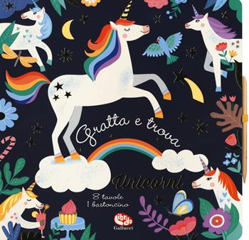 Unicorni. Gratta e trova. Ediz. illustrata. Con gadget - Aurore Meyer, Sandrine Monnier - Libro Librido Gallucci 2019 | Libraccio.it