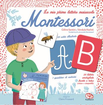 Le mie prime lettere maiuscole Montessori. Ediz. a colori. Con 26 Carte - Céline Santini, Vendula Kachel - Libro Librido Gallucci 2021 | Libraccio.it