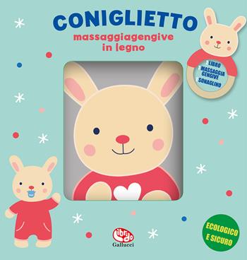 Coniglietto. Libri stoffa con massaggiagengive legno. Ediz. a colori. Con gadget - Francesca Ferri - Libro Librido Gallucci 2023, Libri di stoffa | Libraccio.it