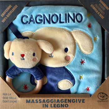 Cagnolino. Libri di stoffa con massaggiagengive in legno. Ediz. a colori. Con gadget  - Libro Librido Gallucci 2025, Libri di stoffa | Libraccio.it