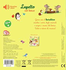Lupetto Nel Bosco. Burattini Sonori. Ediz. A Colori-image