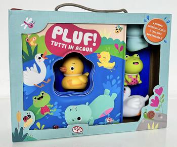 Pluf! Tutti in acqua. Ediz. a colori. Con 4 Bambola o pupazzetto - Sigrid Martínez - Libro Librido Gallucci 2026, Libri bagnetto | Libraccio.it