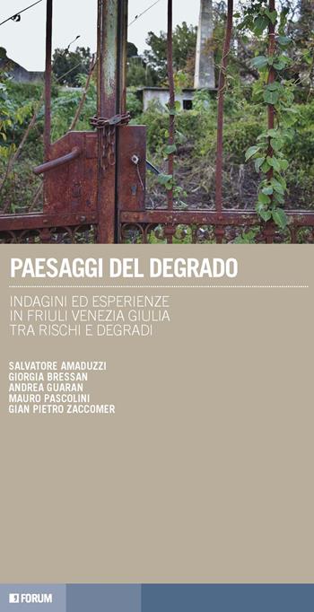 Paesaggi del degrado. Indagini ed esperienze in Friuli Venezia Giulia tra rischi e degradi - Salvatore Amaduzzi, Giorgia Bressan, Andrea Guaran - Libro Forum Edizioni 2022, Tracce. Itinerari di ricerca | Libraccio.it