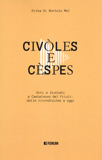 Civòles e cèspes. Orti e frutteti a Castelnovo del Friuli: dalle «rivindìcules» a oggi - Erika Di Bortolo Mel - Libro Forum Edizioni 2026, La stanza delle voci | Libraccio.it
