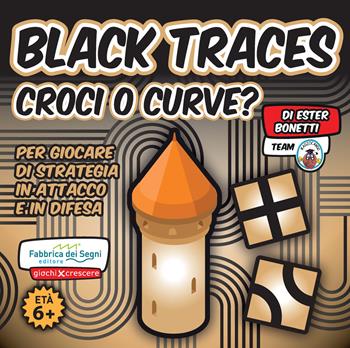 Black tracer. Croci o curve? Con Gioco - Ester Bonetti - Libro Fabbrica dei Segni 2022, Giochi per crescere | Libraccio.it