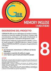 I giochi di LER. Memory inglese. I mestieri. Con tessere in cartoncino: 90 tessere in cartoncino