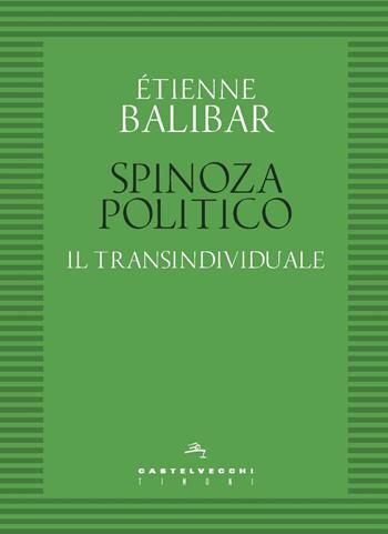 Spinoza politico. Il transindividuale - Étienne Balibar - Libro Castelvecchi 2022, I timoni | Libraccio.it