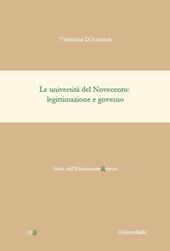 Le università del Novecento: legittimazione e governo