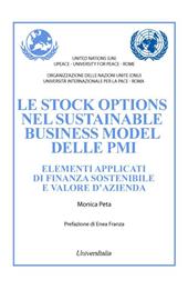 Le stock options nel sustainable business model delle PMI. Elementi applicati di finanza sostenibile e valore d’azienda