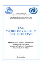 Esg working group section one