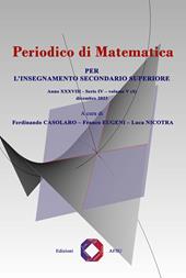 Periodico di matematica. Per l’insegnamento secondario (2023). Vol. 5