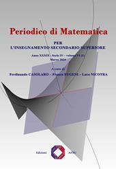 Periodico di matematica. Per l’insegnamento secondario (2024). Vol. 6/1