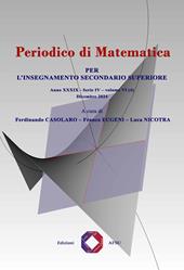 Periodico di matematica. Per l’insegnamento secondario (2024). Vol. 6/4