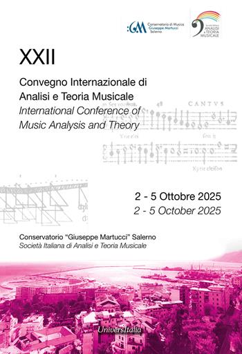 Abstract book. XXII Convegno internazionale di analisi e teoria musicale (Salerno, 2-5 ottobre 2025). Ediz. italiana e inglese - Antonella Trivigno, Gianluca Dai Prà - Libro Universitalia 2025 | Libraccio.it