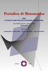 Periodico di matematica. Per l'insegnamento secondario superiore (2025). Vol. 7/2