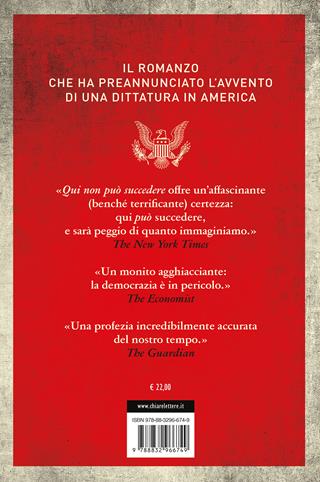 Qui non può succedere - Sinclair Lewis - Libro Chiarelettere 2024, Biblioteca Chiarelettere | Libraccio.it