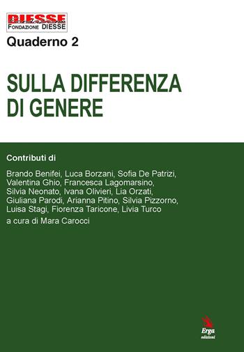 Sulla differenza di genere  - Libro ERGA 2026, Società e costumi | Libraccio.it