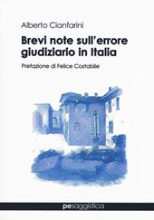 Brevi note sull'errore giudiziario in Italia