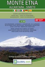 Monte Etna. Carta escursionistica 1:50.000 (cm 97x67)