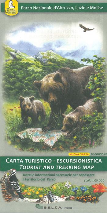Parco nazionale d'Abruzzo, Lazio e Molise. Carta turistico-escursionistica 1:50.000. Nuova ediz.  - Libro Global Map 2018, Carte escursionistiche S.E.L.C.A. | Libraccio.it