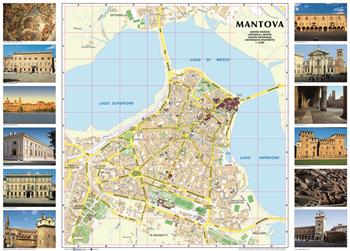 Mantova. Pianta del centro città 1:8.000  - Libro Global Map 2018 | Libraccio.it