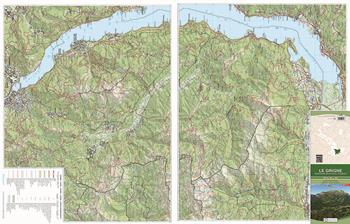 Le Grigne. Resegone di Lecco e Legnone. Scala 1:35.000. Carta escursionistica  - Libro Global Map 2021, Carte ecotrek | Libraccio.it