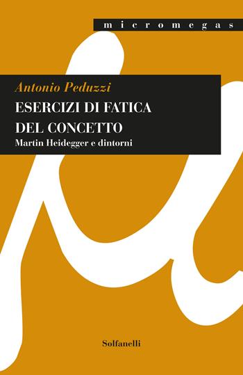 Esercizi di fatica del concetto. Martin Heidegger e dintorni - Antonio Peduzzi - Libro Solfanelli 2018, Micromegas | Libraccio.it