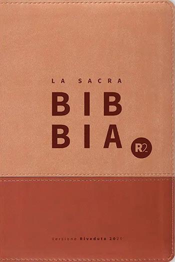 Bibbia R2. Versione 2020. Ediz. bicolore marrone  - Libro ADI Media 2021 | Libraccio.it