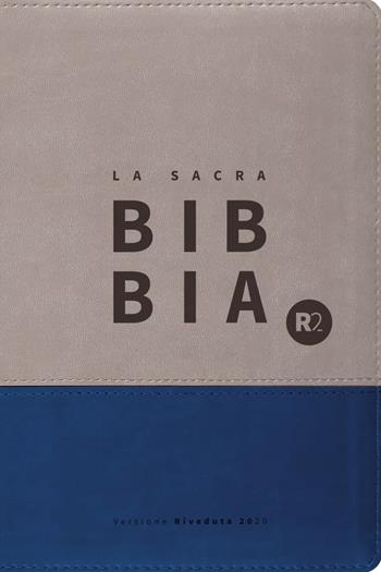 Bibbia R2. Versione riveduta 2020. Ediz. similpelle blu/grigio  - Libro ADI Media 2021 | Libraccio.it