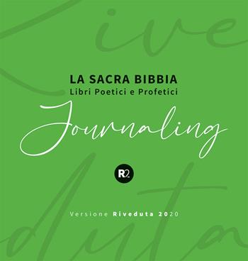 La sacra Bibbia. Libri poetici e profetici. Journaling  - Libro ADI Media 2022 | Libraccio.it