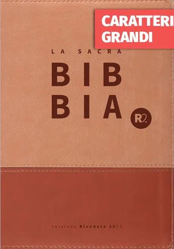 Bibbia R2. Versione riveduta 2020. Ediz. a caratteri grandi  - Libro ADI Media 2022 | Libraccio.it