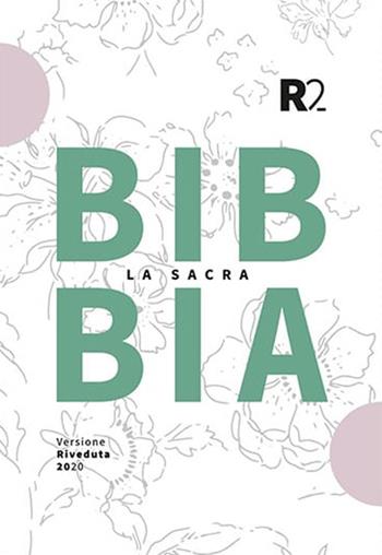 Bibbia R2. Versione riveduta 2020. Ediz. tascabile verde/rosa «fiori»  - Libro ADI Media 2024 | Libraccio.it