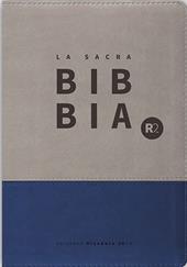 Bibbia R2. Versione riveduta 2020 Ediz. tascabile copertina similpelle bicolore grigio/blu