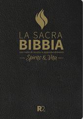 Bibbia R2. Spirito e vita. Ediz. pelle sintetica nera, taglio oro