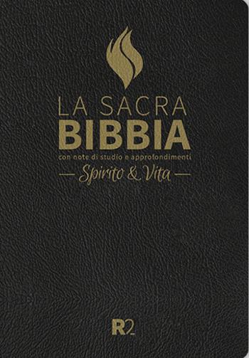 Bibbia R2. Spirito e vita. Ediz. pelle sintetica nera, taglio oro  - Libro ADI Media 2024 | Libraccio.it