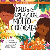 Dio e la creazione molto colorata