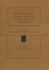 Studi per Giorgio Montecchi