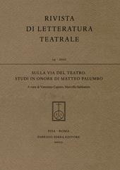 Sulla via del teatro. Studi in onore di Matteo Palumbo