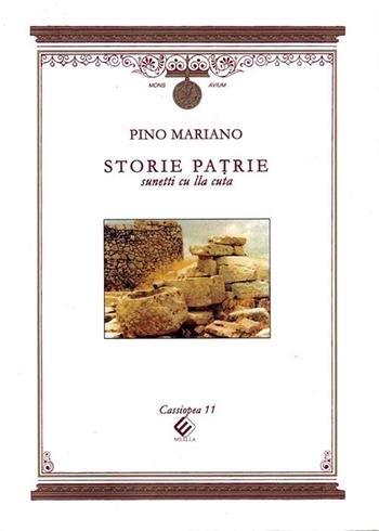Storie pa?rie. Sunetti cu lla cuta - Pino Mariano - Libro Milella 2019, Cassiopea | Libraccio.it
