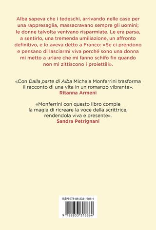 Dalla parte di Alba - Michela Monferrini - Libro Ponte alle Grazie 2023, Scrittori | Libraccio.it