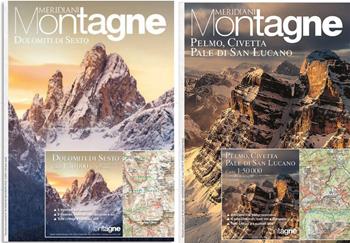 Dolomiti di Sesto-Pelmo, Civetta. Con Carta geografica ripiegata  - Libro Editoriale Domus 2021, Meridiani montagne. Le collezioni | Libraccio.it