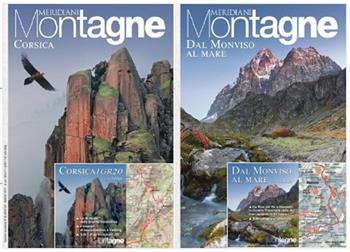 Corsica-Monviso al mare. Con Carta geografica ripiegata  - Libro Editoriale Domus 2021, Meridiani montagne. Le collezioni | Libraccio.it
