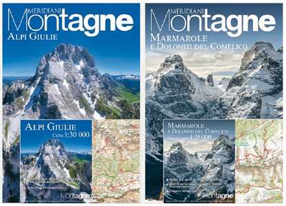 Image of Alpi Giulie-Marmarole e Dolomiti del Comelico. Con Carta geografi...