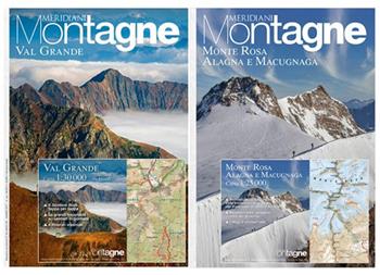 Monte Rosa. Alagna e Macugnaga-Val Grande  - Libro Editoriale Domus 2022, Meridiani montagne. Le collezioni | Libraccio.it